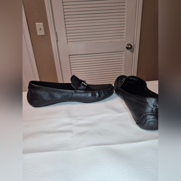 Cole Haan Black Leather Men's Loafers - Picture 4 of 10